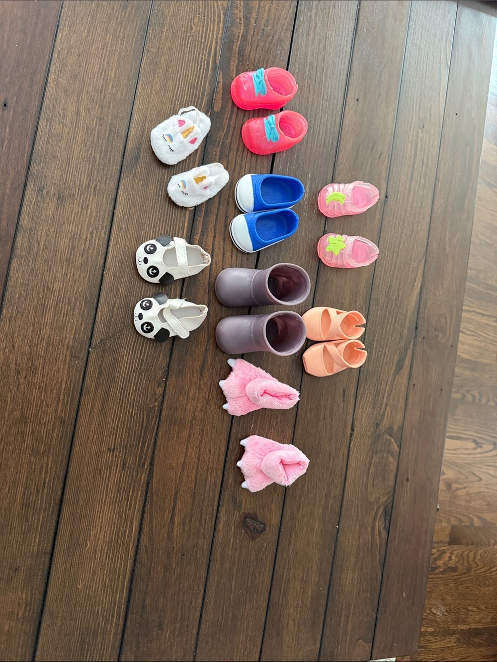 Assorted Kids Shoes - Pink, Red, Blue, White, Purple, Peach